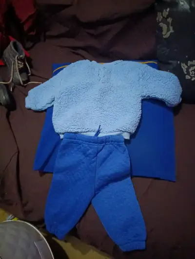 Conjunto infantil azul - miniatura 2