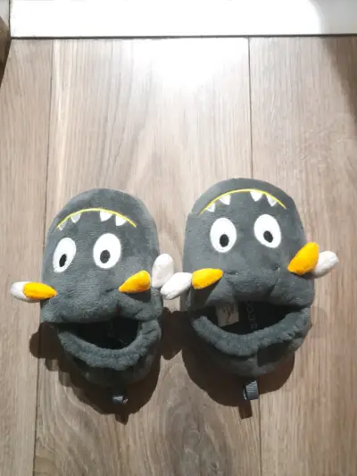 Pantuflas infantiles monstruo - miniatura 1