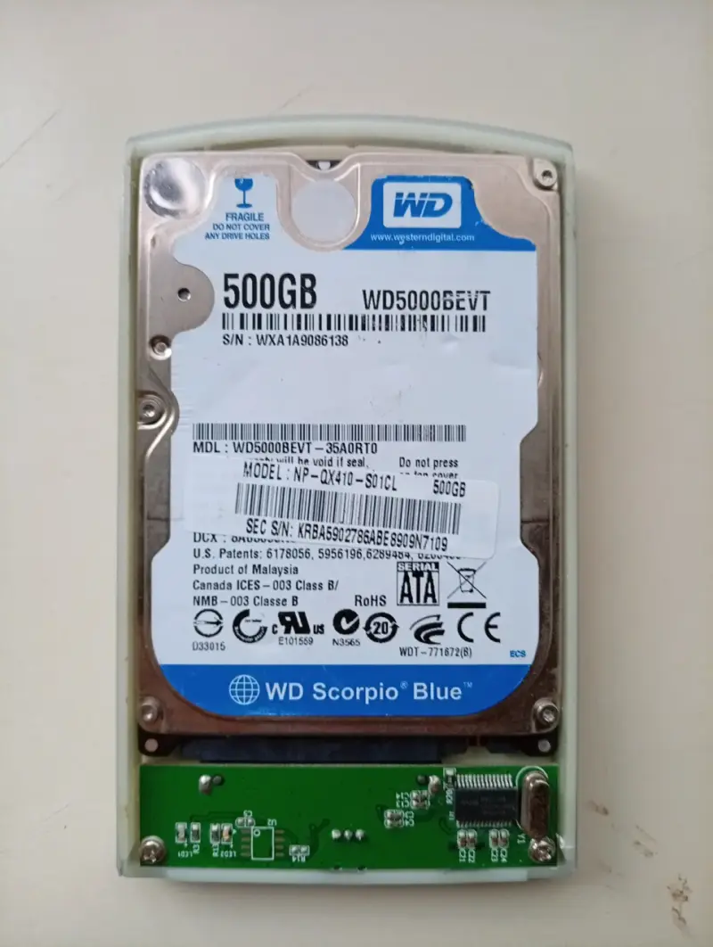 Lote de discos duros 500GB usados - 2
