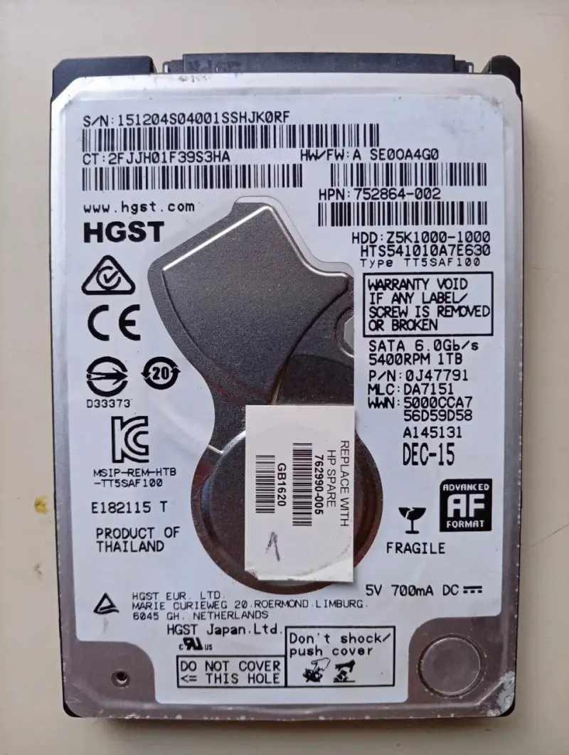 Lote de discos duros 500GB usados - 5