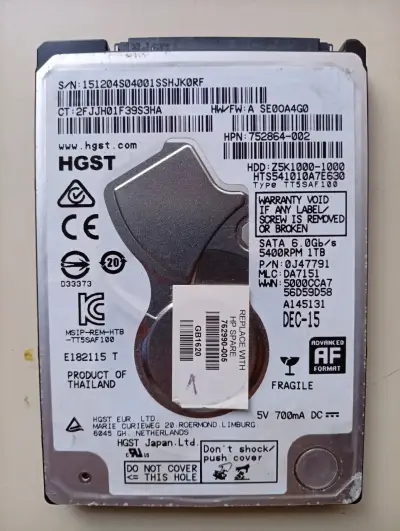 Lote de discos duros 500GB usados - miniatura 5