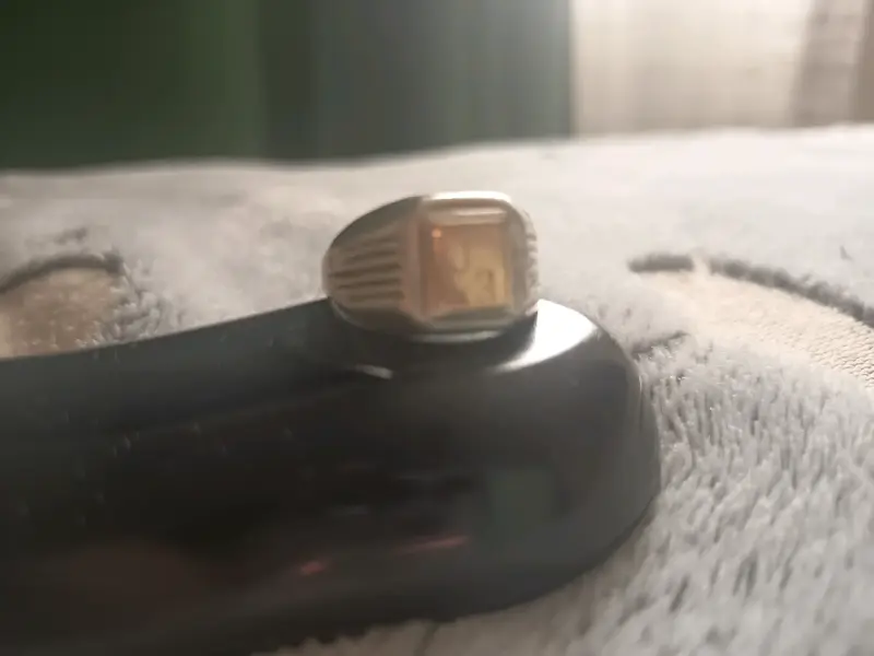 Anillo de hombre. Plata con oro - 2