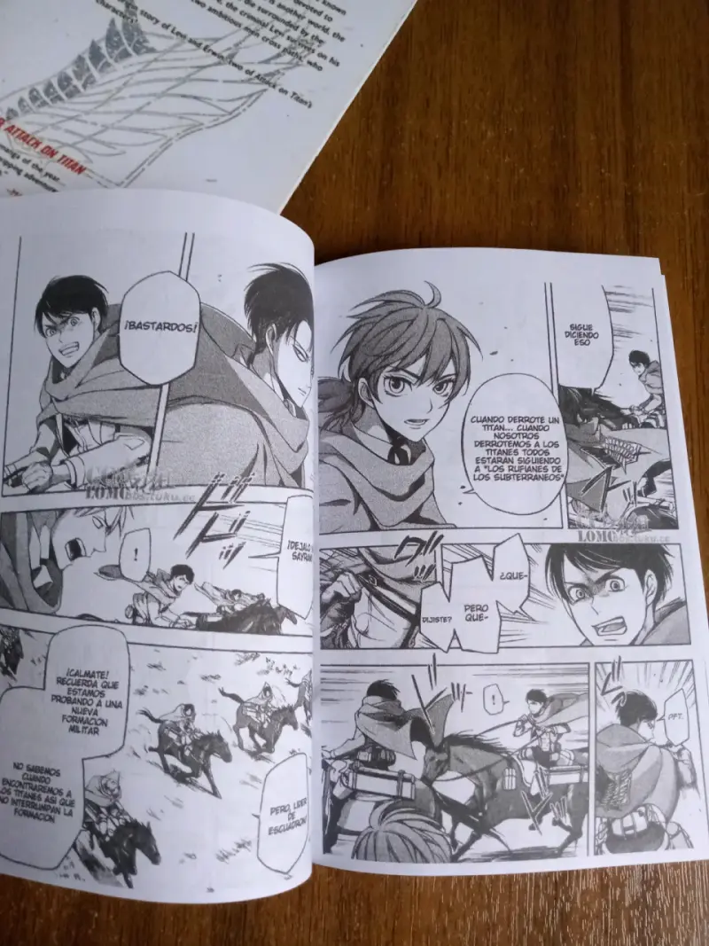 Manga Attack on Titan Vol. 1 - 5