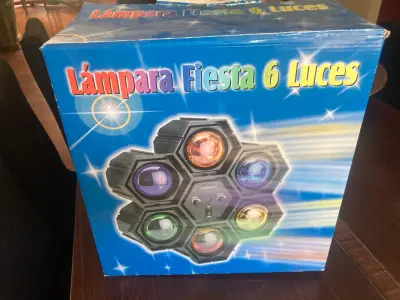 Lámpara Fiesta 6 Luces Multicolor - miniatura 4