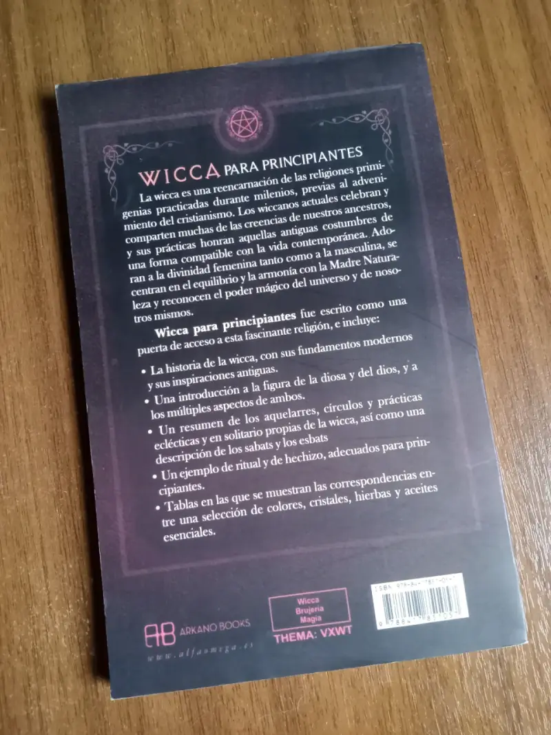 Libro 'Wicca para Principiantes' - 2