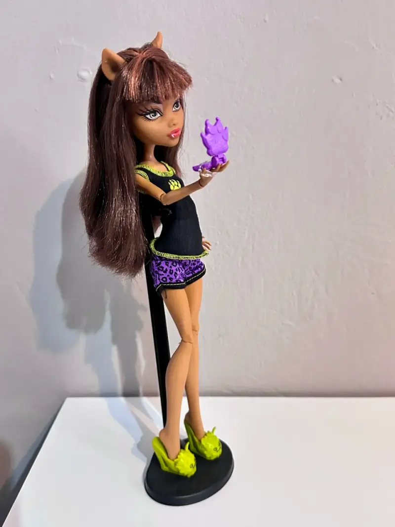 Muñeca Monster High Clawdeen Wolf Dead tired 2008 - 2