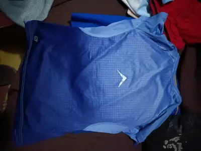 Polera deportiva azul Puma - miniatura 2