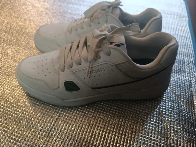 Zapatillas Skechers blancas - 4