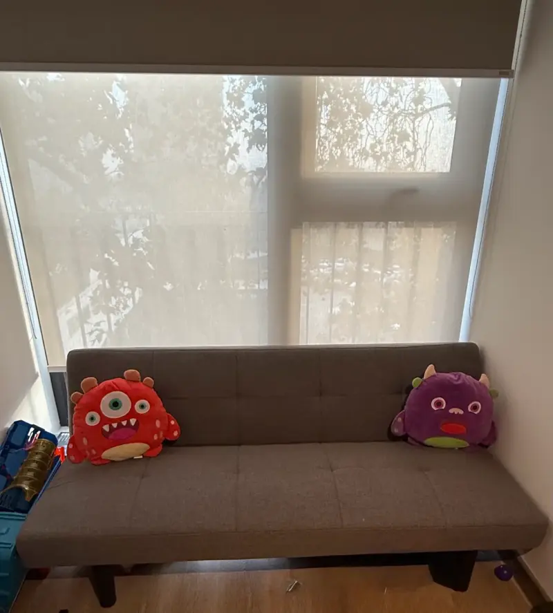Futon cama gris - 1