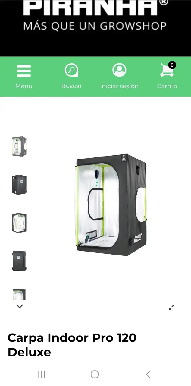 Carpa Indoor Pro 120 Deluxe - 1