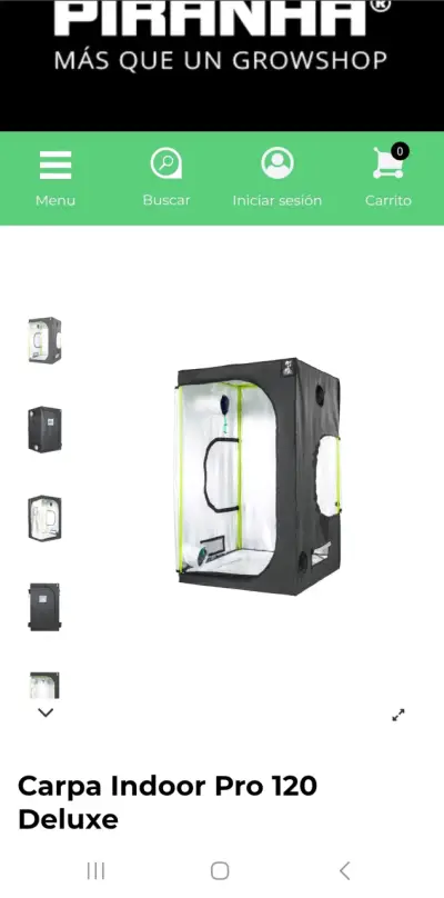 Carpa Indoor Pro 120 Deluxe - miniatura 1