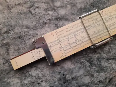 REGLA CALCULO KEUFFEL INGENIERÍA ESPECTACULAR Mate - miniatura 4