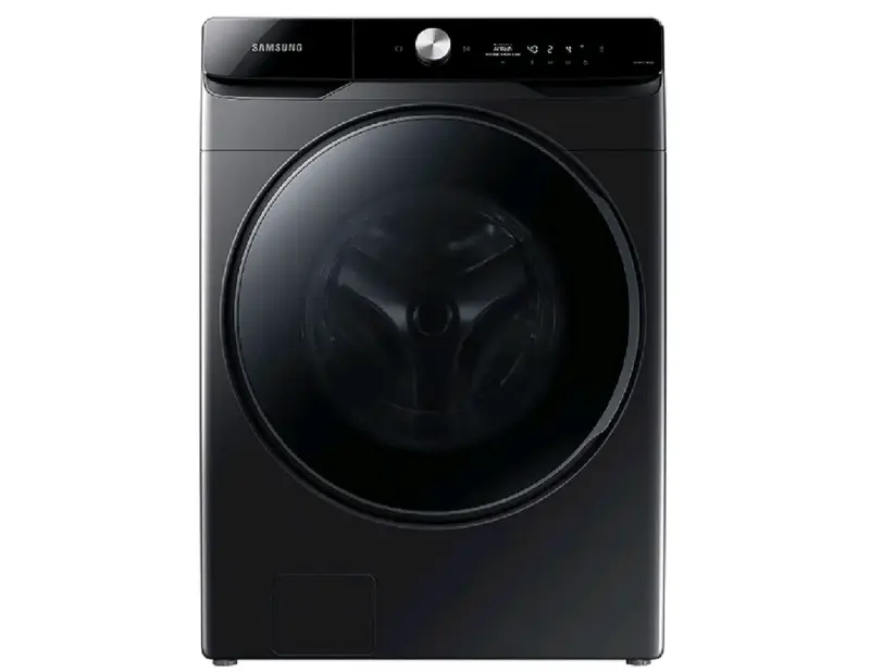 Lavadora Samsung frontal negra - 1