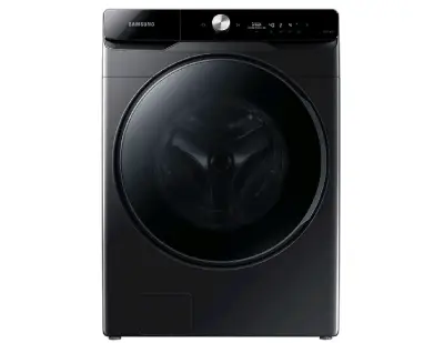 Lavadora Samsung frontal negra - miniatura 1