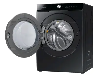 Lavadora Samsung frontal negra - miniatura 2
