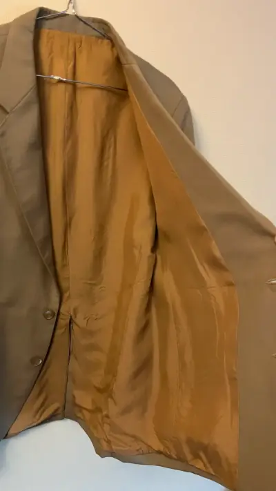 Blazer Café Claro elegante - miniatura 3