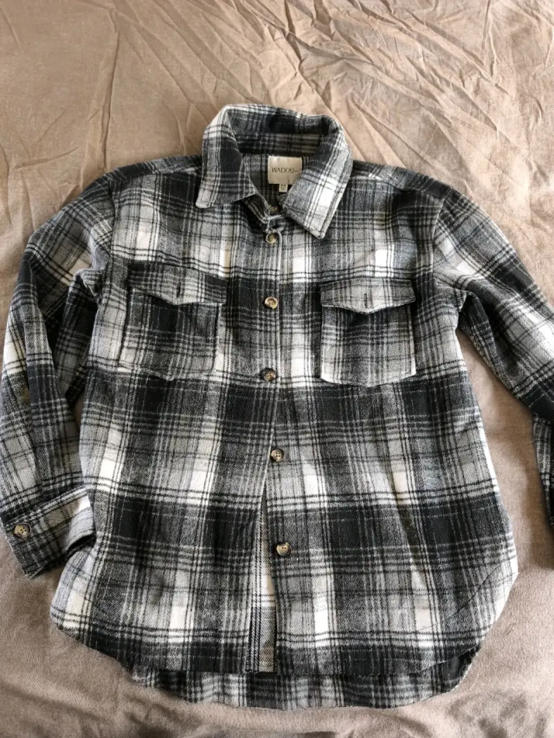 Camisa de franela a cuadros - 2
