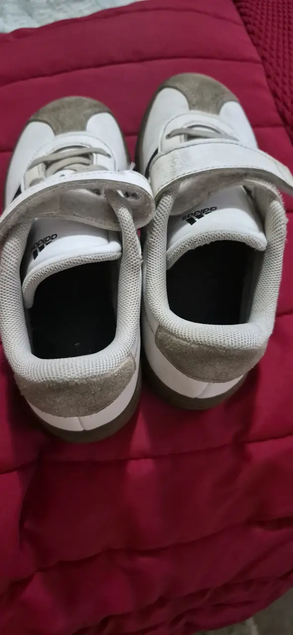 Zapatillas blancas de niño adidas - 3