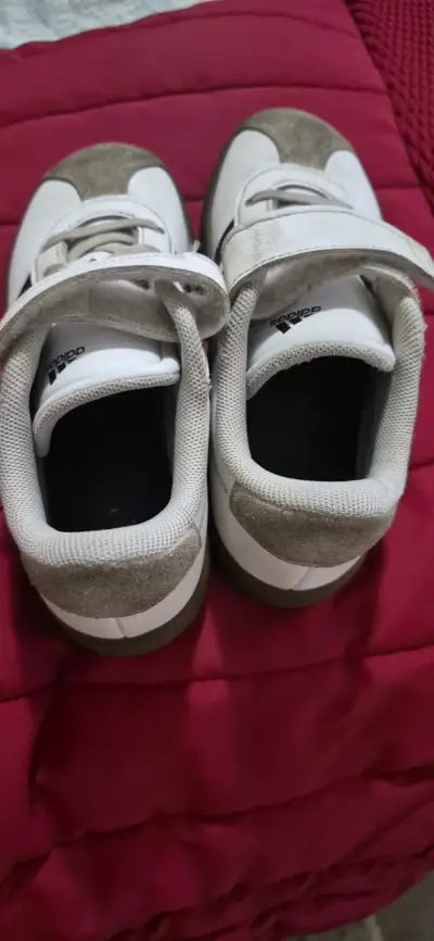Zapatillas blancas de niño adidas - miniatura 3
