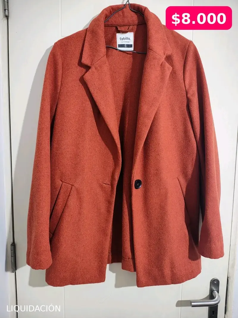 Chaqueta color ladrillo Sybilla