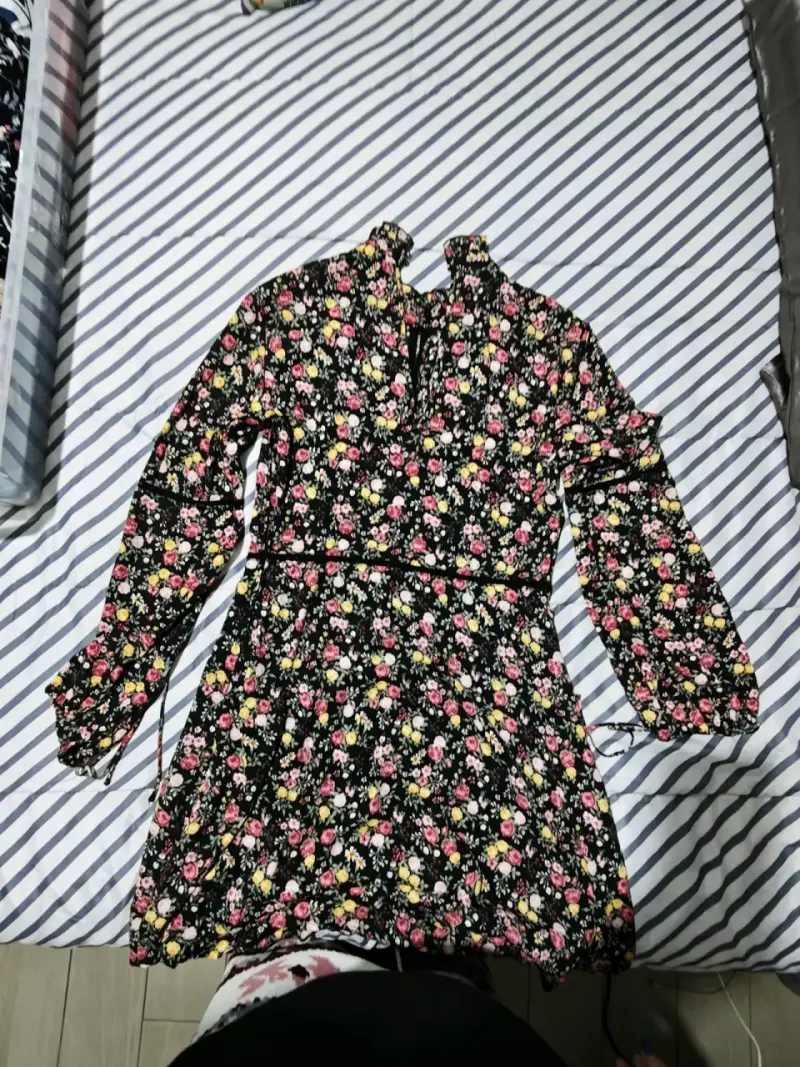 Vestido floral colorido - 2