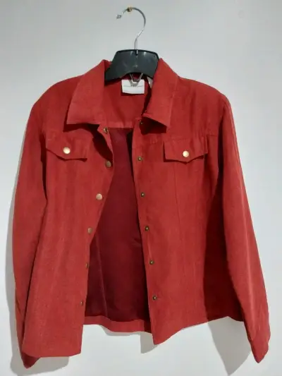Chaqueta de pana roja - miniatura 2