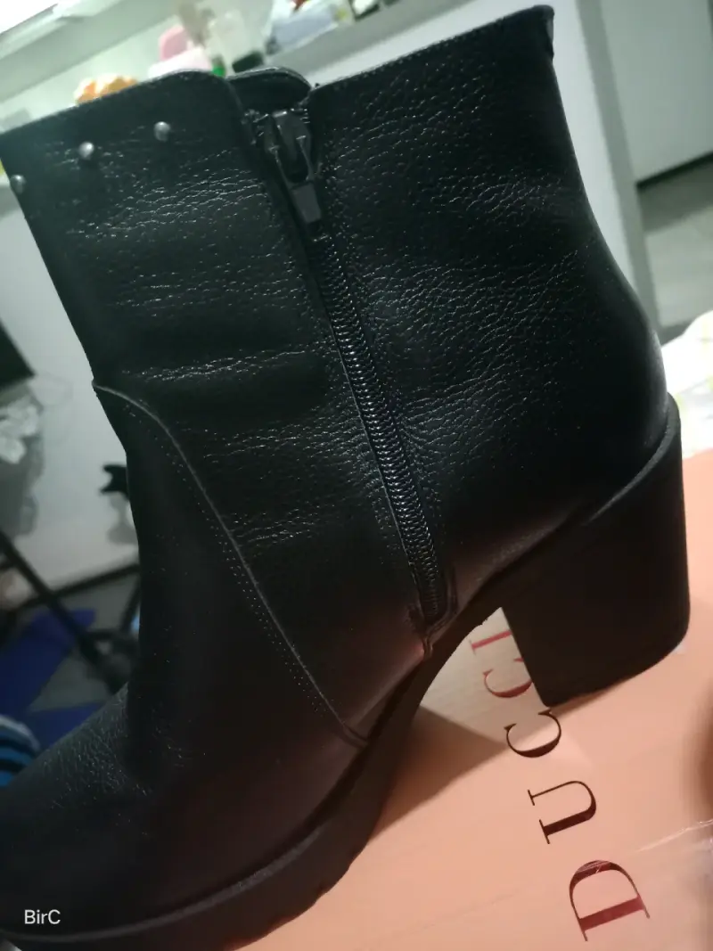 Botines negros talla 38 - 3