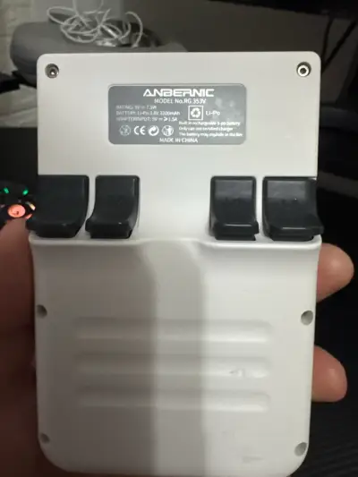 MINI CONSOLA RETRO ANBERNIC RG353V 64G BLANCO - miniatura 3