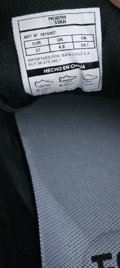Zapatillas deportivas negras estilo retro - miniatura 4