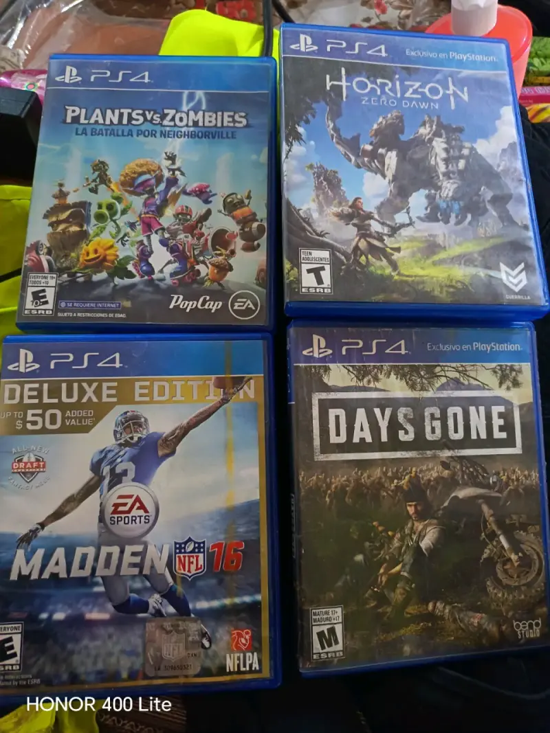 Juegos PS4 varios títulos