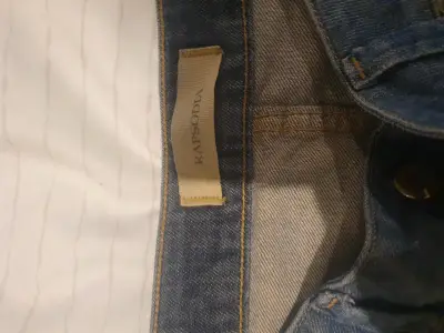Jeans desgastados azul oscuro - miniatura 2