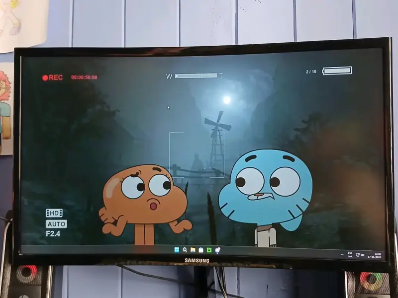 Monitor Gamer Samsung Curvo 24" - 5