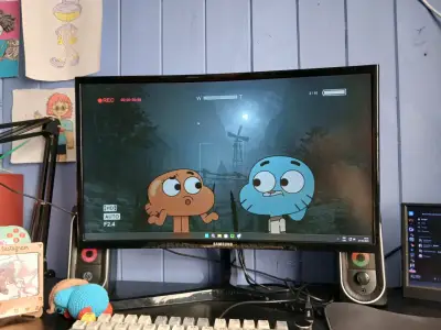 Monitor Gamer Samsung Curvo 24" - miniatura 6