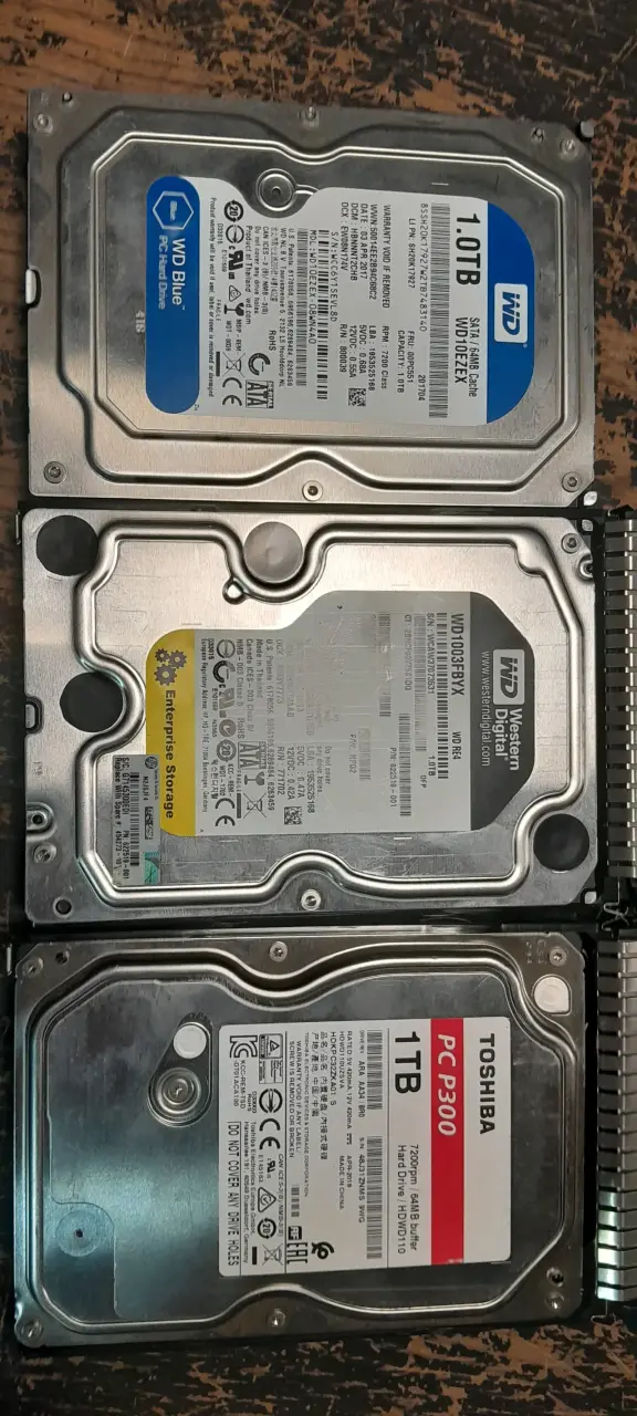 Discos duros 1TB varios modelos