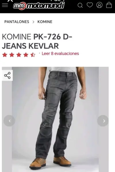 Jeans Komine PK-726 Kevlar - miniatura 1