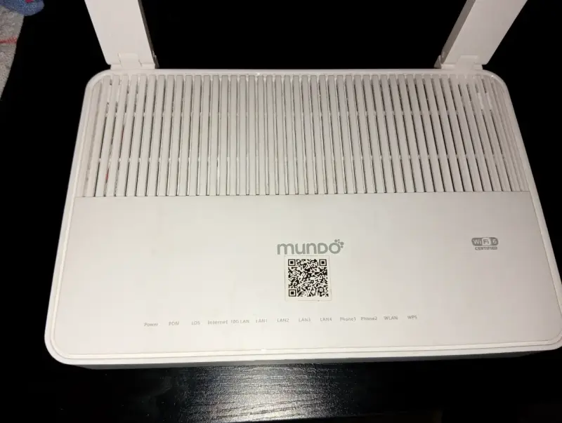 Router WiFi 6 Mundo - 1