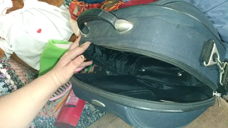 Bolso de viaje azul oscuro - 2