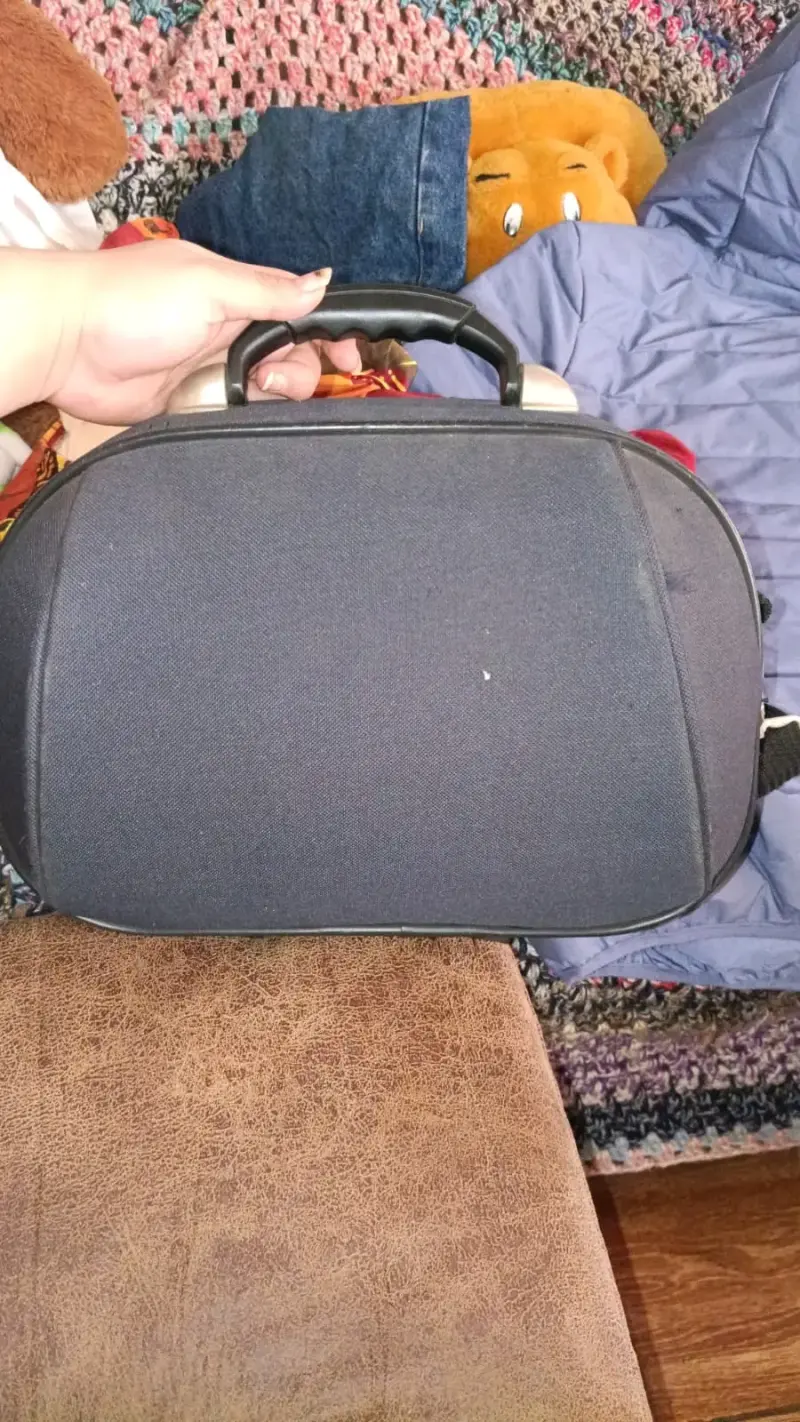 Bolso de viaje azul oscuro - 4