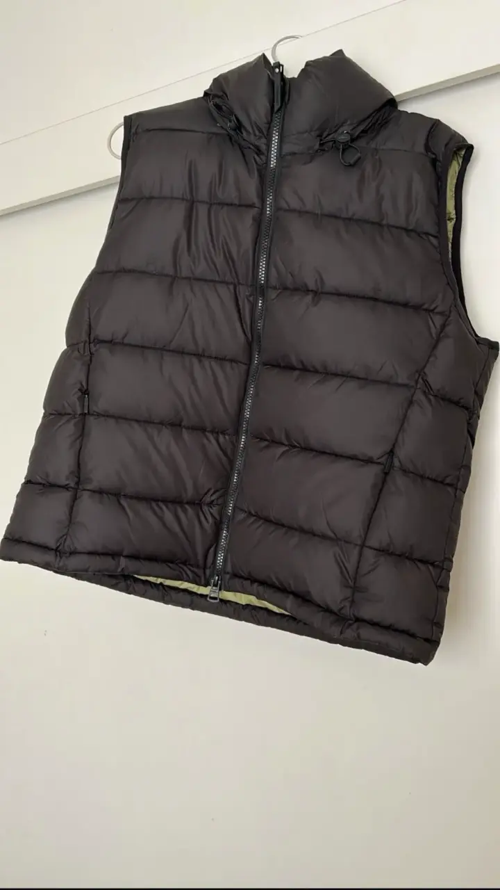Parka acolchada negra - 2