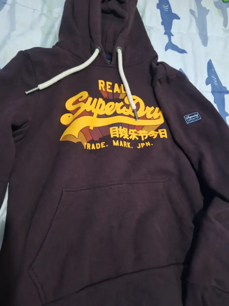 Polerón Superdry talla S mujercon capucha - 1