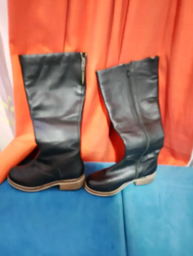 Botas negras de cuero - 3