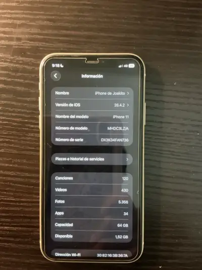 iPhone 11 blanco 64GB - miniatura 4