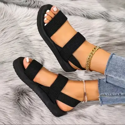 Sandalias de cuña para mujer - miniatura 1