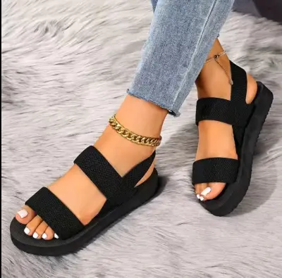 Sandalias de cuña para mujer - miniatura 5
