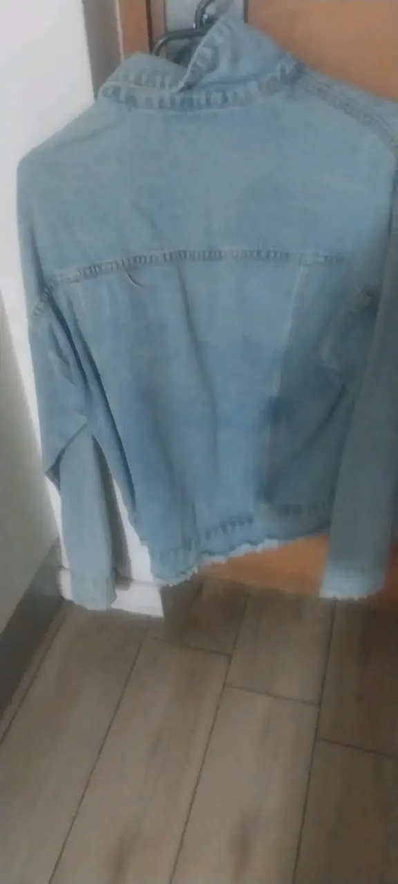 Chaqueta de mezclilla azul - 1