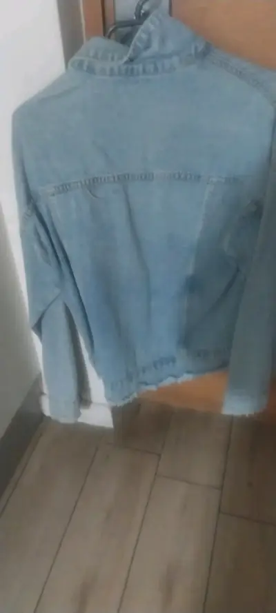 Chaqueta de mezclilla azul - miniatura 1