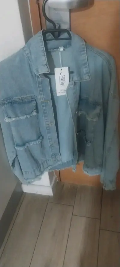 Chaqueta de mezclilla azul - miniatura 2