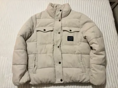 Chaqueta acolchada blanco invierno Wild Lama - miniatura 1