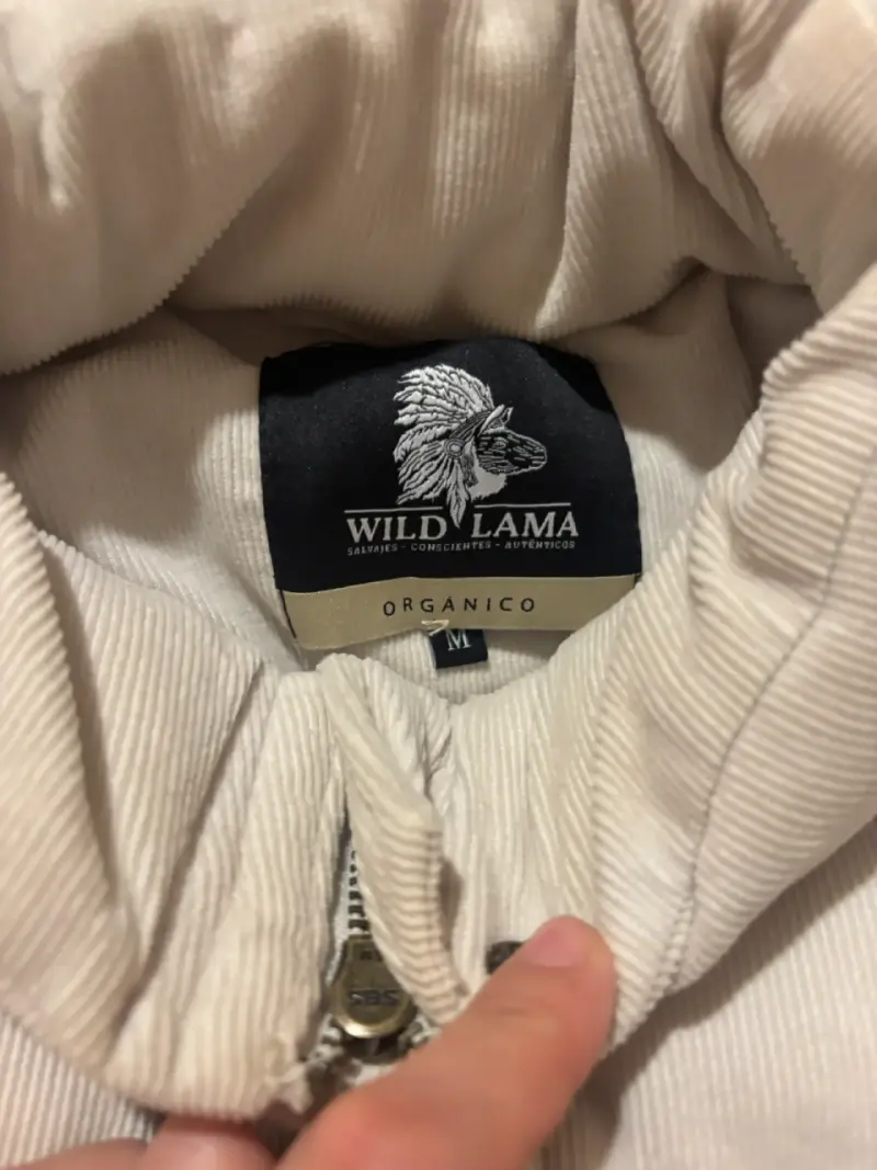 Chaqueta acolchada blanco invierno Wild Lama - 3