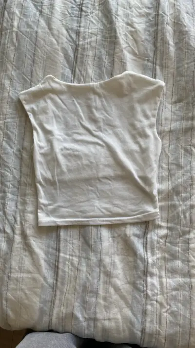 Polera/Top blanco - miniatura 1